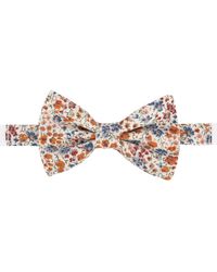 LE COLONEL - Neutrals Liberty Terracotta Phoebe Kid Bow Tie - Lyst