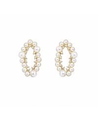 Agora Jewellery - Juliet 14K Diamond Pearl Earrings - Lyst