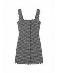 Montce - Micro Gingham Betsie Scalloped Dress - Lyst