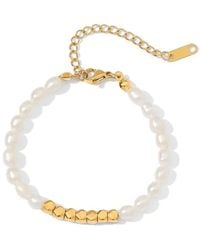 Mickey's Girl - Lucky Pearls Beaded Bracelet - Lyst