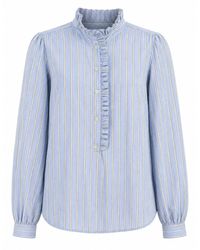 Luella Fashion - Kinross Cotton Blouse & Stripes - Lyst