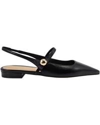 Madison Maison - Binta Leather Flat Slingback - Lyst