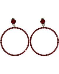 Vickisarge - The Large Hoop Earrings - Lyst