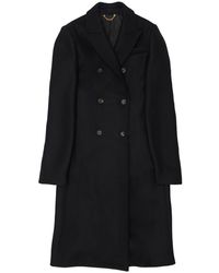 Hegarty - Double Breasted Cashmere And Wool Overcoat - Lyst