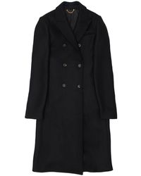 Hegarty - Double Breasted Cashmere And Wool Overcoat - Lyst