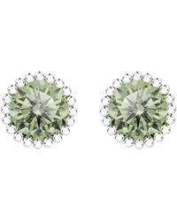 Arte Madrid - Cruz Bezel-Set Round Stud Earrings - Lyst