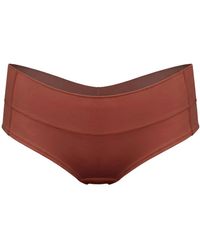 MONIQUE MORIN LINGERIE - Core Low Rise Hipster Sugar - Lyst