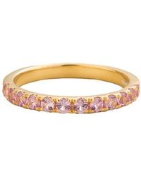 Juvetti - Salto Ring Set With Sapphire - Lyst