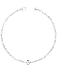 VicStoneNYC Fine Jewelry - Solitaire Diamond Bracelet - Lyst