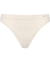 Nudea - Neutrals The Tencel Seamless Thong - Lyst