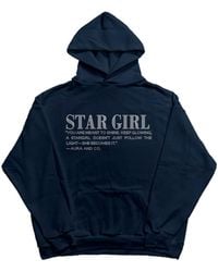 Aura & Co - Stargirl Rhinestone Hoodie - Lyst