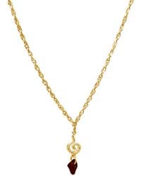 Glassy - Kokosspiral Necklace - Lyst
