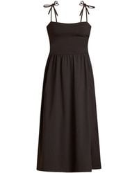 Known Supply - Drop Waist Tie Strap Dress - Lyst