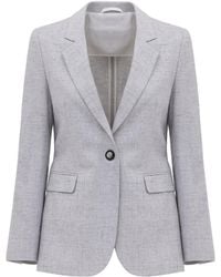 Georgette - Soft Ash Tailored Blazer - Lyst