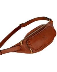 Time Resistance - Leather Sling Bag Belly Bag - Lyst