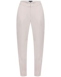 Helen Mcalinden - Neutrals Ann Natural Pearl Trousers - Lyst
