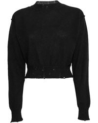 SVETA Milano - Billie Cashmere Sweater With Embroidery - Lyst