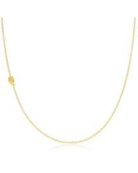 Maya Brenner - 14K Asymmetrical Charm Necklace - Lyst