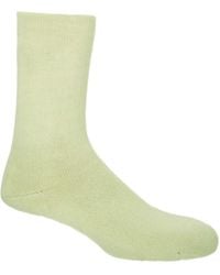 Peper Harow - Made in England - Neutrals Plain Bed Socks – Cream - Lyst