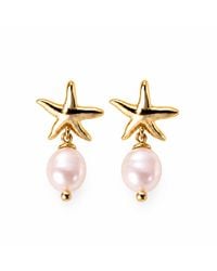 Lalinde - Starfish Earrings - Lyst
