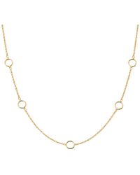 Lily Flo Jewellery - Karma Circle Chain Necklace - Lyst