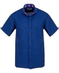 Koy Clothing - Royal Short-Sleeved Linen Shirt - Lyst