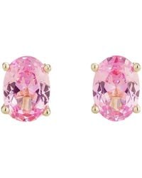Juvetti - Ovo Earrings Set With Sapphire - Lyst