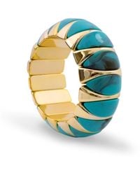 Saachi - Marbled Segment Stretch Bracelet - Lyst