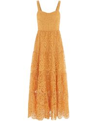 Hortons England - The Monaco Lace Maxi Dress - Lyst