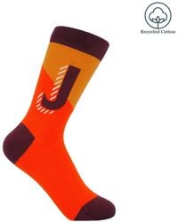 Peper Harow - Made in England - Alphabet Socks – J - Lyst