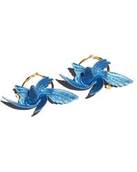 Nana Watanabe - Joy Little Bird Embroidery Earrings - Lyst