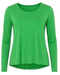 Conquista - Micromodal Cashmere Blend Long Sleeve Tee - Lyst