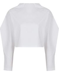 Mirimalist - Angle Open Back Top - Lyst