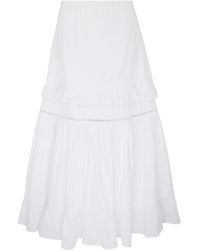Lisa The Label - Cafe Society Plumsy Skirt - Lyst