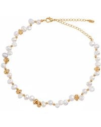 Angel Barocco - Natural & Pearl Necklace - Lyst