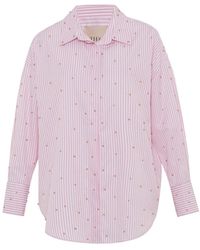 Theo the Label - Echo Pearly Shirt - Lyst