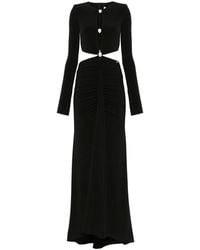 Nissa - Open-Back Jersey Midi Dress - Lyst