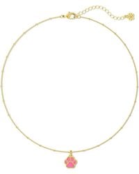 Cloud Haven - Paw Print Choker Necklace - Lyst
