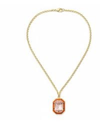 By Virgo - Gemma Rosa Necklace - Lyst