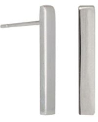 Edge Only - Bar Earrings Sterling - Lyst