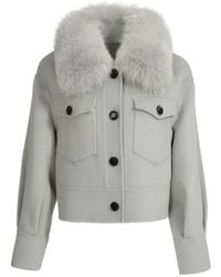 Hortons England - Hampstead Cashmere Jacket - Lyst