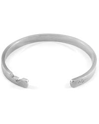 Anchor and Crew - Axton Anchor Cutout Wayfarer Bangle - Lyst
