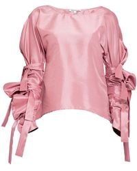 Bianca Popp - Ribbon Wrapped Blouse - Lyst