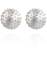 Saule Label - Gaia Mini Jet Earrings - Lyst