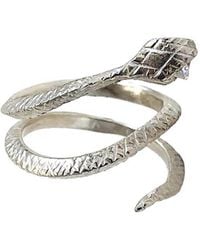 Aki Roc Jewelry - Snake Ring -Sterling - Lyst