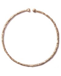 GYUNIA - Halo Single Ear Cuff Small Bronze - Lyst