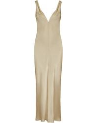 The Summer Edit - Alice Silk Slip Dress - Lyst