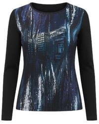 Conquista - Long Sleeve Print Top By Fashion - Lyst
