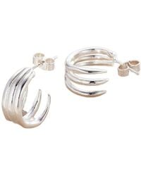 Posh Totty Designs - Talon Open Hoop Earrings - Lyst