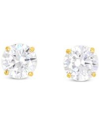 Lutiro - Round Seven Mm Studs - Lyst